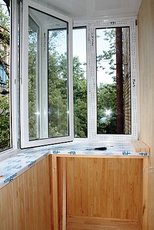 Ремонт балкона на Теремках