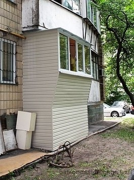 Ремонт балкона на Оболони