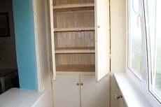 Пластиковые шкафы на балкон