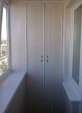 Внутренняя отделка балкона