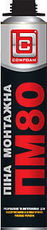 Монтажная пена проф ПМ80, 800 мл/950 г