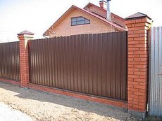 Заборы с профнастила недорого в Одессе