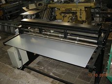 Распускной станок для листового металла штрипсорез.