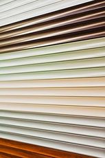 Цветовая гамма роллетных профилей