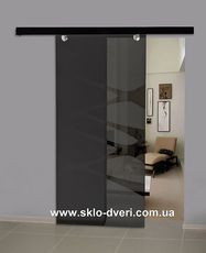 Стеклянные раздвижные двери