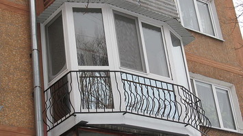 Балкони під ключ в Запоріжжі