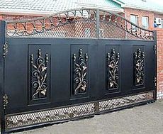 Металлические ворота, Художественная ковка. Чернигов