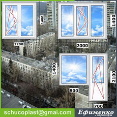 Экономичное остекление двухкомнатной квартиры Rehau euro 60