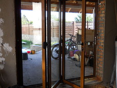 Складывающиеся двери. Система "Книжка", "Гармошка"