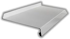 Отлив оцинкованный белый