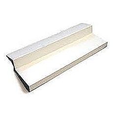 Козырек оцинкованный белый