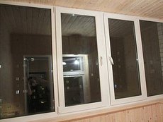 Алюминиевое окно 3200х1500 