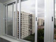 Раздвижная конструкция на балкон