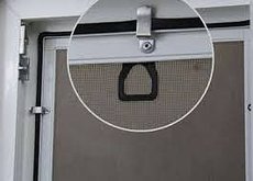 Москітна сітка біла рамочна