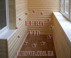 Обшивка деревянной вагонкой