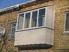 Балкон (лоджия) Rehau 60 3000 mm x 1700 mm