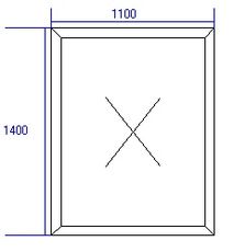 Окно глухое