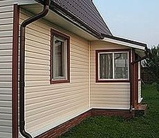 Отделка фасадов коттеджей, загородных домов