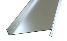 Отливы белые 150 мм от компании Геоком Рест.