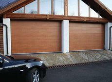 Автоматические секционные ворота