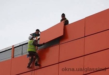 Монтаж вентилируемых и светопрозрачных фасадов