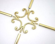 Стеклопакеты с использованием декоративных раскладок 