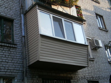 Балкон под ключ.