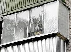 Раздвижная рама на балкон Г-обр (алюминий) от компании Good Master