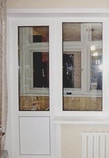 Выход на балкон VEKA+теплосберегающие стеклопакеты от комапнии Good Master.