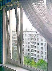 Окно для зала Winbau+тёплые стеклопакеты от компании Good Master