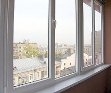 Окна на балкон VEKA Харьков стандартного размера от компании Good Master