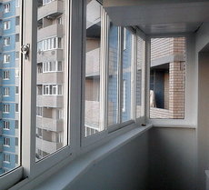 Окна на балкон VEKA с немецкой фурнитурой Roto NT