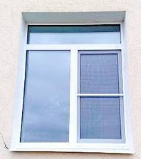 окно VEKA с фрамугой и теплыми энергосберегающими стеклопакетами.