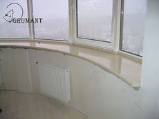 Підвіконники з граніту та мармуру, з натурального каменю.