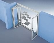 Складывающаяся сдвижная фурнитура `гармошка`