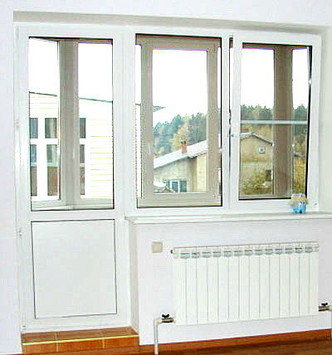 балконный блок WDS, фурнитура Roto+энергосберегающие стеклопакеты от компании Good Master