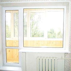 Балконный блок, профиль aluplast, ф-ра Roto NT от компании Good Master