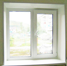 Окно REHAU в 9ти этажку (чешка)в кухню, комнату от компании Good Master размер