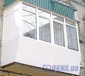 Балконная рама aluplast, немецкая ф-ра Roto от компании Good Master