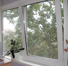 Двухстворчатое окно WDS для Хрущёвской квартиры от компании Good Master