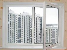 Окно в стандартную 9ти этажку (чешка) с монтажем, от компании Good Master