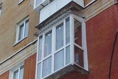 Балконное остекление по типу 