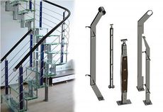 Системы огражений для лестниц