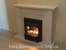 Камины порталы из натурального камня мрамора.