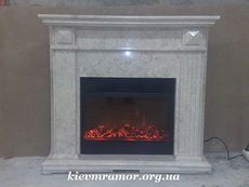 Каминные порталы из мрамора.