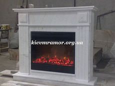 Камины мраморные – стили мраморных каминных порталов.