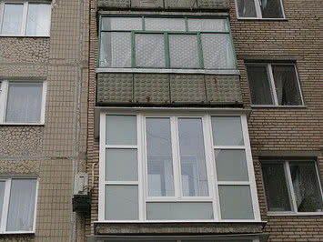 Балконы REHAU от ТМ окна КОРСА