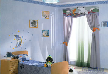 Curtains in the nursery