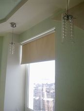 Рулонные шторы открытого типа