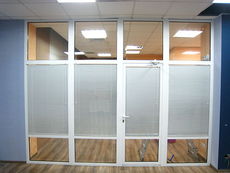 Алюминиевая перегородка